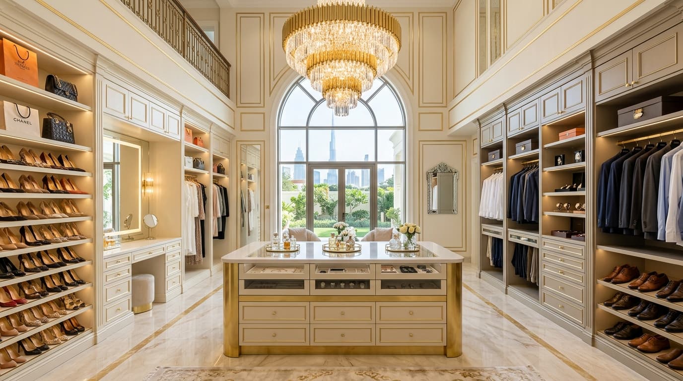 Master Bedroom Closet Dubai