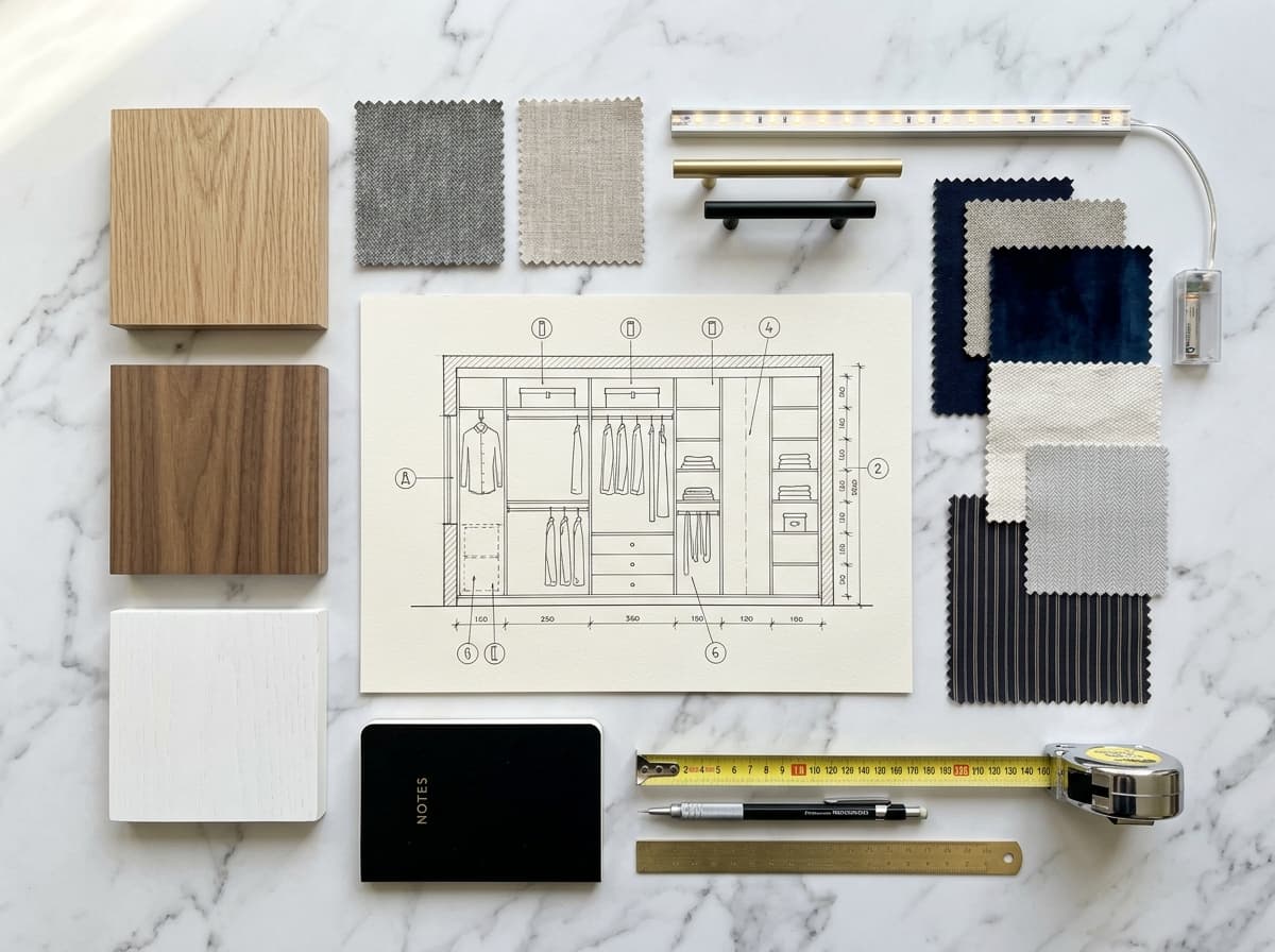 Modern Wardrobe Design Ideas for Dubai Bedrooms