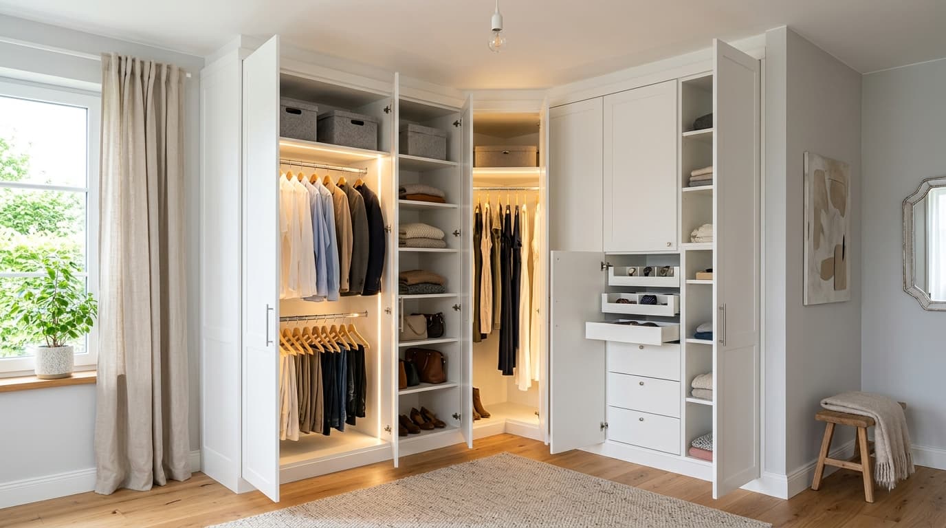 Corner Wardrobe Dubai